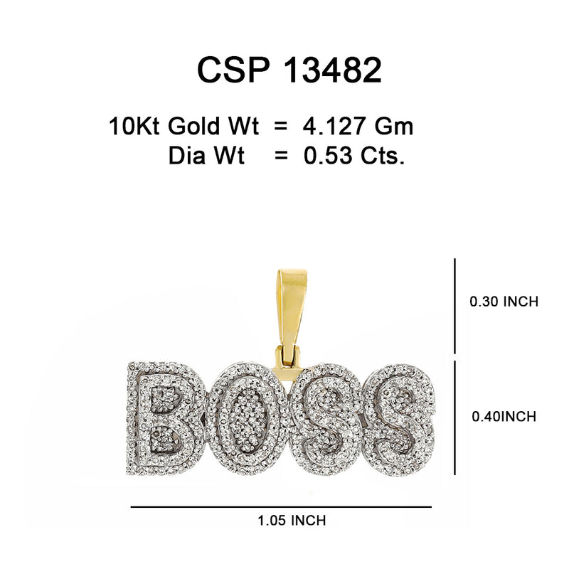 10k BOSS 0.53ct of Diamonds