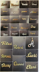 10k Votre nom en or jaune 10k