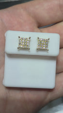 10k 0.40ct Studs vs lab diamonds