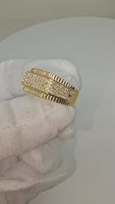 10k 0.45ct bague diamant