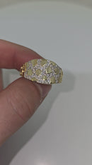 Bague 10k Nugget 0.50ct VS Lab bague diamant 2026 modèle