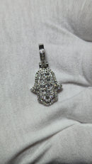 Hamsa 0.42ct of diamonds in white gold 10k