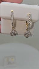 10k Oval finest 0.77ct VS Diamonds