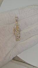 10k Saint Jude  Pendant  0.25ct Diamonds i NEW