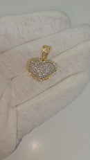 10k Hamsa 1.34ct Diamants NOUVEAU