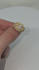 10k engagement ring 1.65ct  diamonds