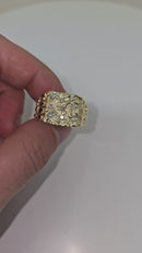 Bague 10k Nugget 0.49ct VS Lab bague diamant 2026 modèle