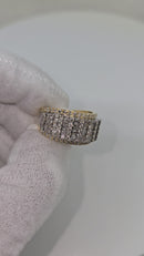 10k ICY ICE 2.91ct diamond Ring