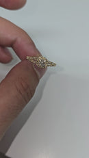 Timeless Round Diamond Ring in 14K Yellow Gold with 0.51ct Natural Diamonds