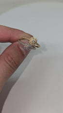 14K Gold Diamond Ring with 0.21ct Natural Diamonds – Refined Elegance
