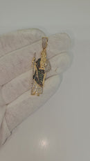 10k Saint Jude   Pendant  0.50ct Diamonds i NEW