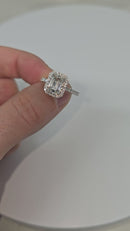 14k 2.03ct emerald Shape diamond VS