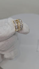 10k Huggy's 0.95ct VS Diamonds