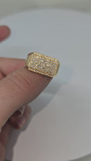 10k classy 0.42ct Diamond ring