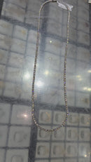 14k white gold  tennis chain 7.85ct diamonds vs