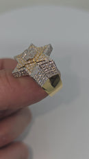 10k Star Ring 2.00ct  VVS/VS Diamonds BLACK FRIDAY SPECIALS
