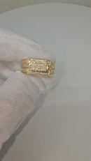Bague en diamant 10k 0,55ct
