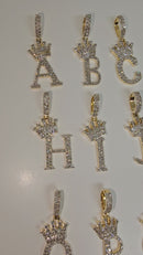 10k Crown letters 0.50ct diamonds