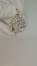 10k Hamsa 1.34ct Diamants NOUVEAU