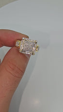 Bague 10k 0.33ct SI Diamant Nouveau