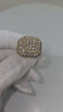 10k 4.73ct VS Lab Albert Ring