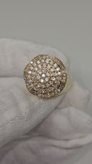 10k 2.25ct VS Lab Prince Ring