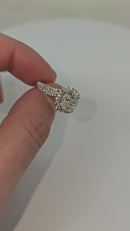 14k 3.08ct Cushion Shape VS Diamonds Ring