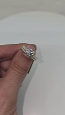 Beautiful Round shape 2.01 CT Lab Diamond Engagement Rings in 14K Yellow Gold