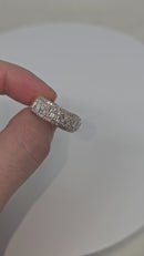 10k 2.08ct SI  Diamond Band New