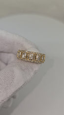 10k Icy Baguettys 1.55ct diamond Ring