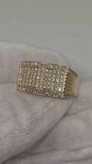 10k 1.44ct VS Lab King Ring