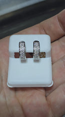 10K 0.31CT vs lab Boucle D 'Oreilles huggys or blanc