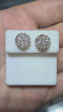 10k 1.20ct Round Luxury Studs vs lab diamonds