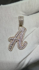 14k A Letter 2.50ct VS LAB