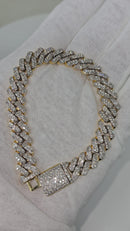 10k 10.5mm Monaco 5.85ct Diamonds si