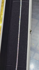 14k 2.5mm 2.40ct vs diamonds tennis bracelet