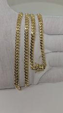 14k 5mm Miami Cuban Link solid/full