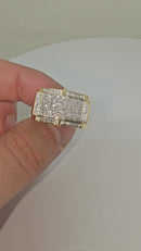 Bague 10k 0.50ct diamants