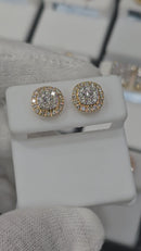10K 0.43CT Boucle D 'Oreilles avec Vis DE-043