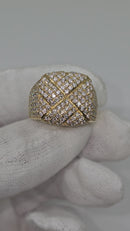 10k 2.85ct VS Lab Malcom Ring