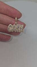 10k Cash 1.00ct de diamants Or jaune