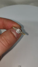 14k 0.20ct Luxury Engagement Ring NEw