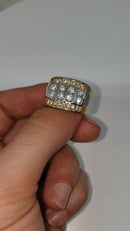 10k 1.12ct + 0.38ct Duo Color Engagement Ring
