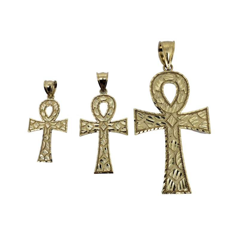 Cross of Life Pendant in 10k Gold CP023