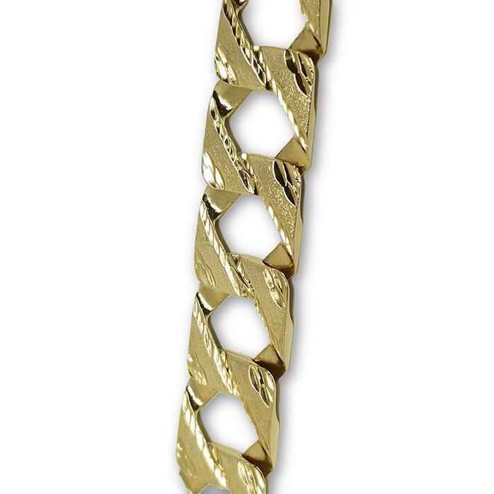 10K Casting fait ?  la main Chaine Homme MGC-050 | 10K gold handmade chain for him-Gold Custom