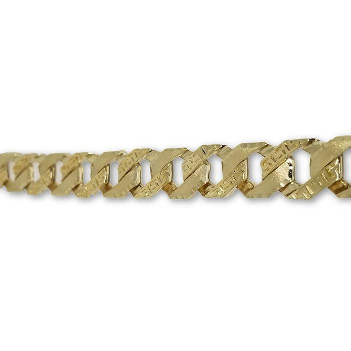 10k Casting fait ?  la main Chaine Homme MGC-051 | Men's chain in gold 10K handmade-Gold Custom