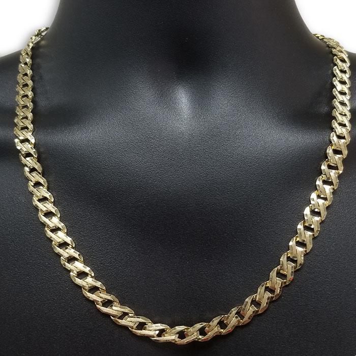 10k Casting fait ?  la main Chaine Homme MGC-055 | Chain in gold 10K handmade for men-Gold Custom