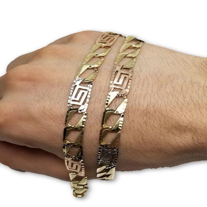 10k Chaine en or Versace Homme MGC-061 | Chain Versace for men in gold 10K-Gold Custom