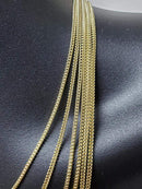 10K chaine Franco en or 10k 1.5mm-Gold Custom