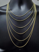 10K chaine Franco en or 10k 1.5mm-Gold Custom